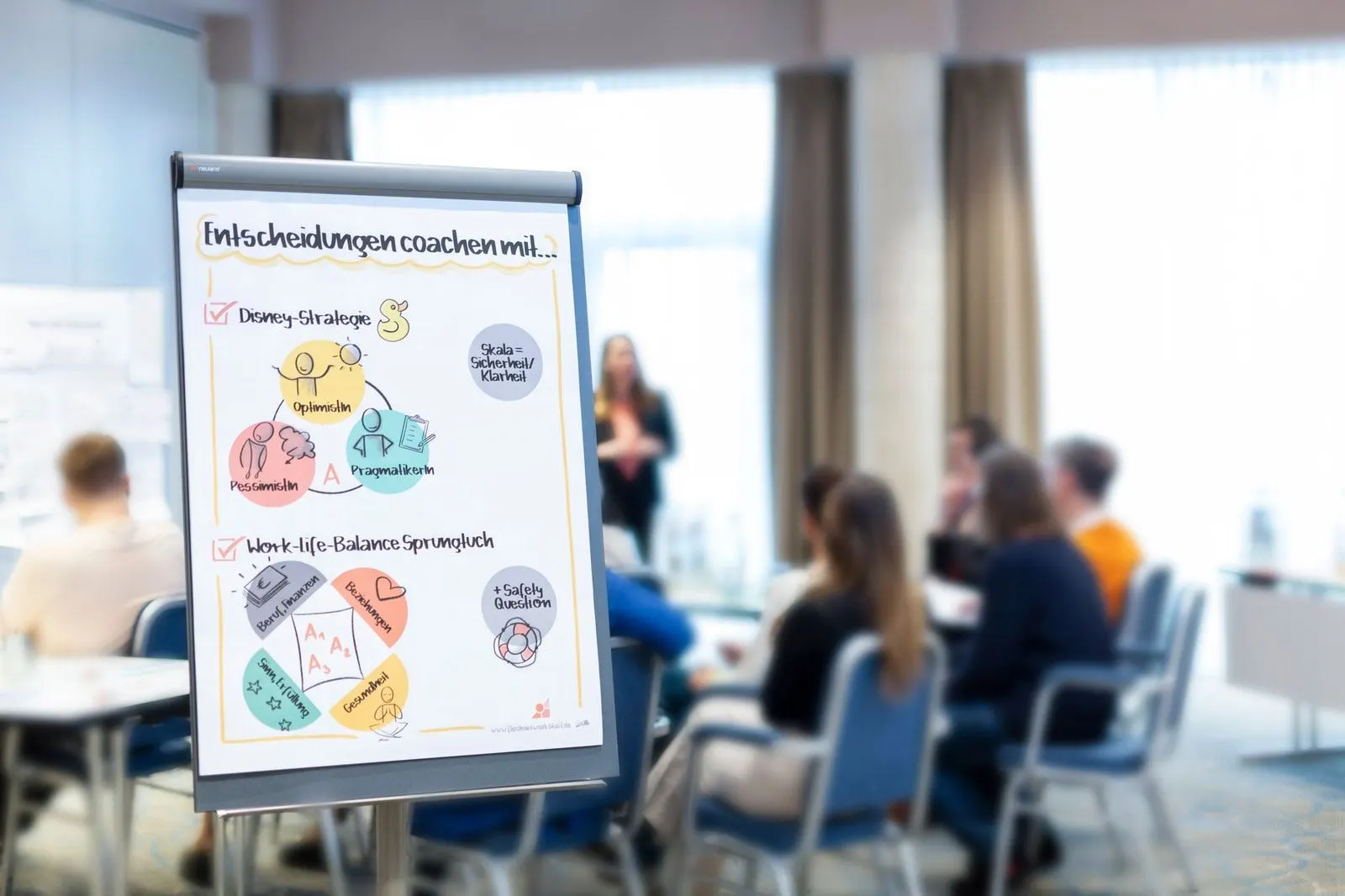 Personen im Kurs Tisch bei Competence on Top