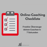 Online-Coaching Checkliste von Competence on Top